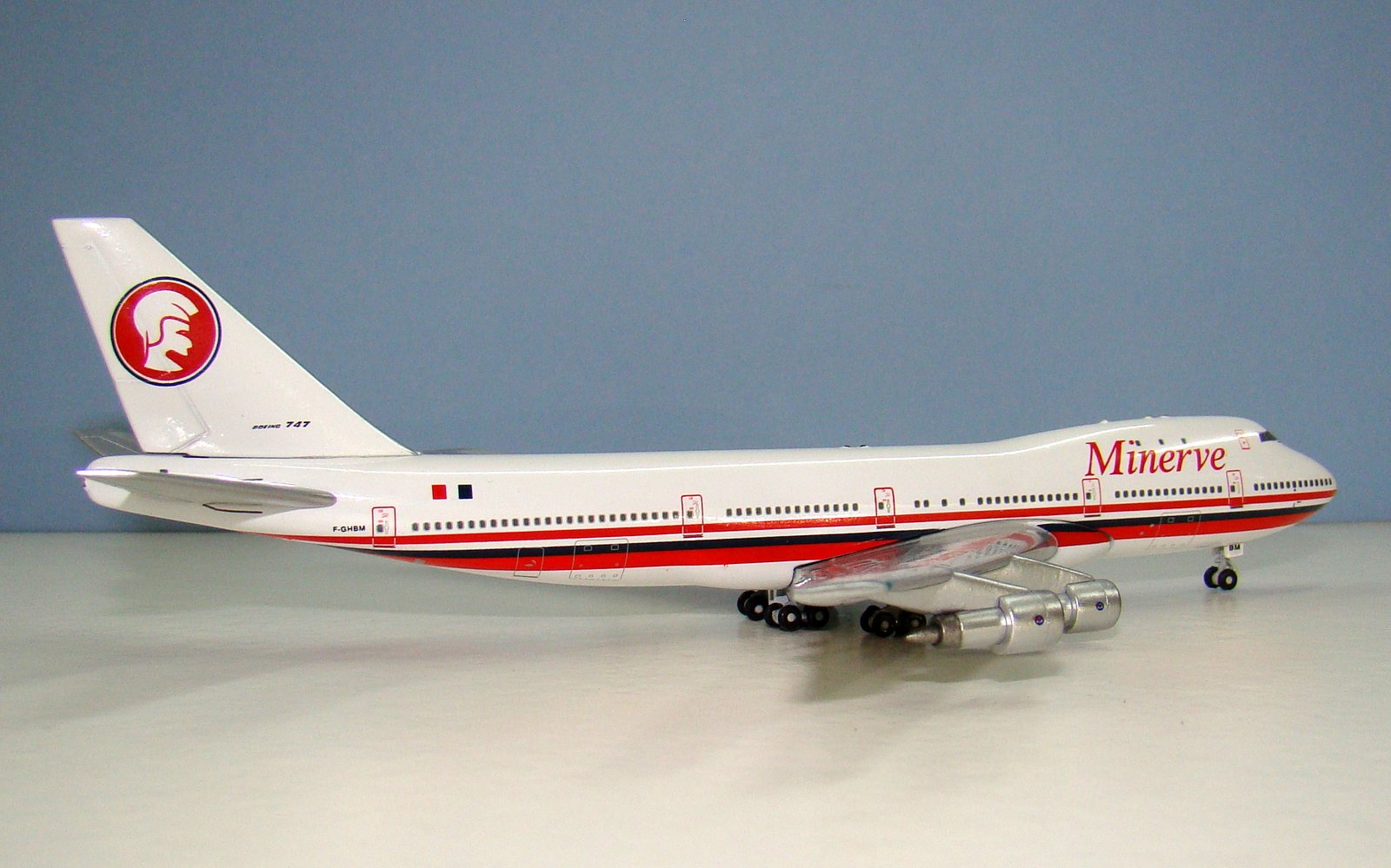 Minerve Boeing 747-283B F-GHBM Magic Models 1:400 Scale Model Airliner