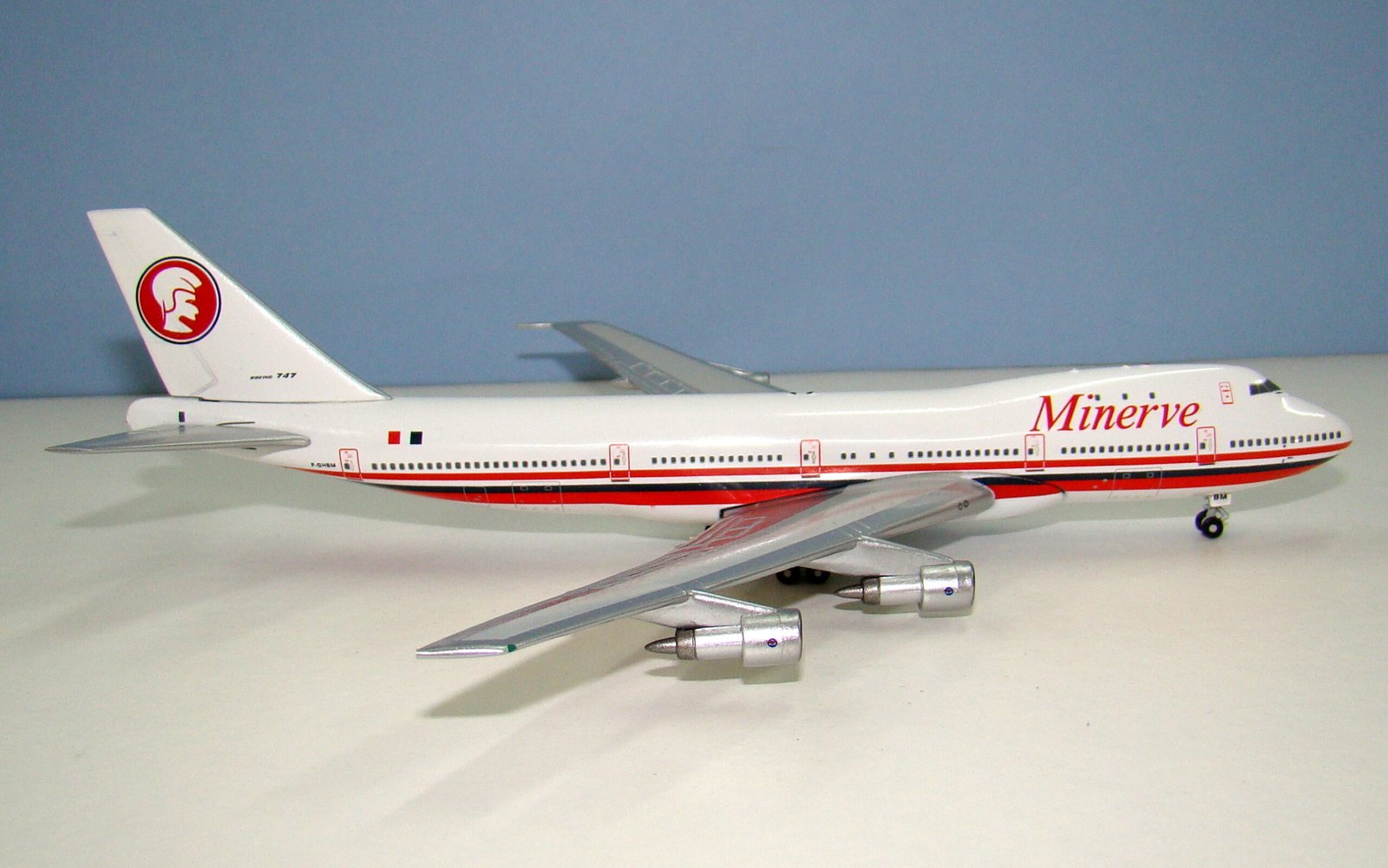 Minerve Boeing 747-283B F-GHBM Magic Models 1:400 Scale Model Airliner