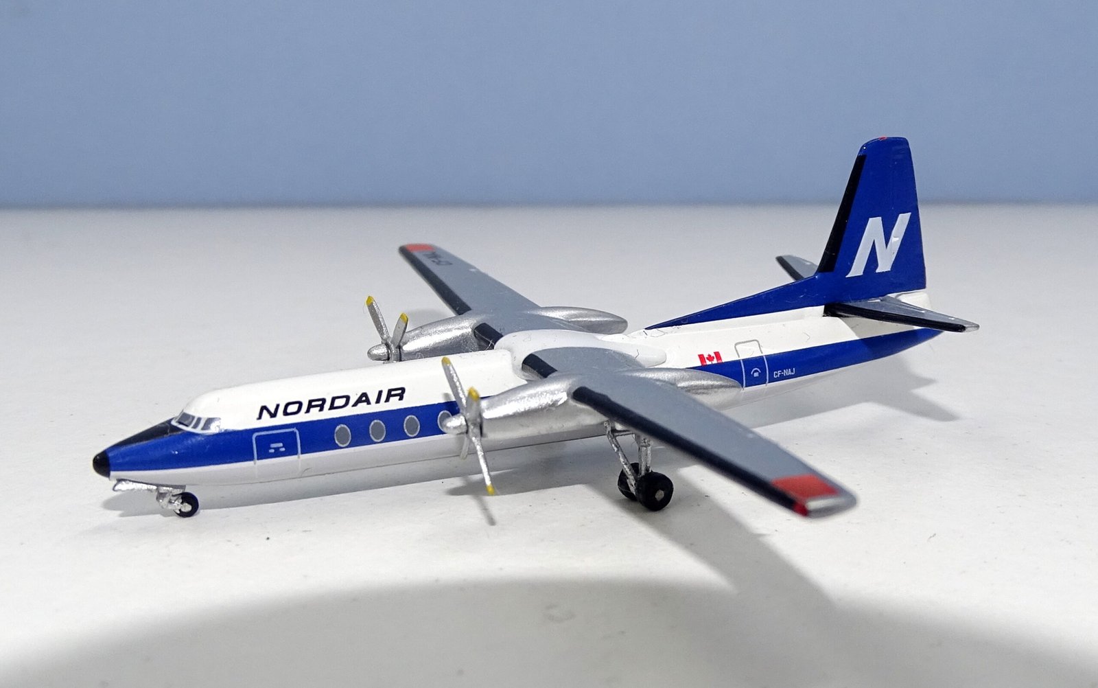 Nordair Fairchild-Hiller FH-227 CF-NAJ Aeroclassics 1:400 Scale Model Airliner