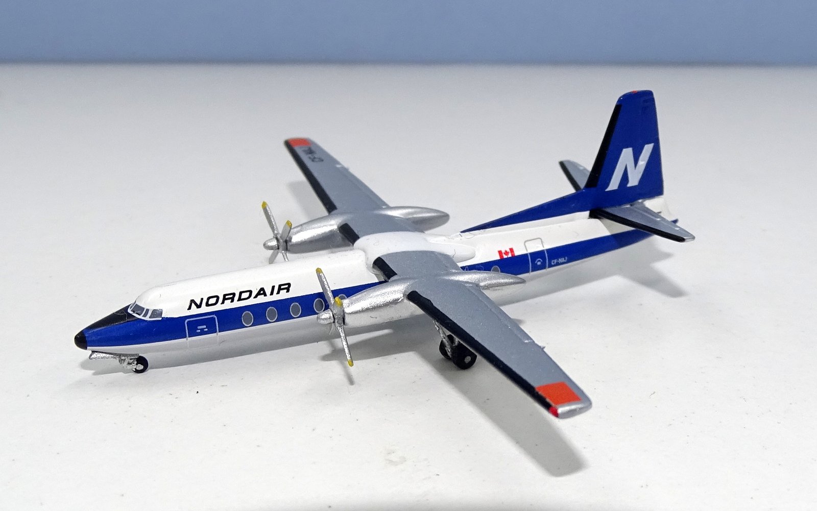 Nordair Fairchild-Hiller FH-227 CF-NAJ Aeroclassics 1:400 Scale Model Airliner