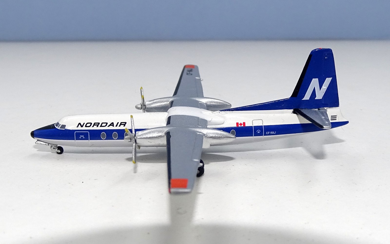 Nordair Fairchild-Hiller FH-227 CF-NAJ Aeroclassics 1:400 Scale Model Airliner