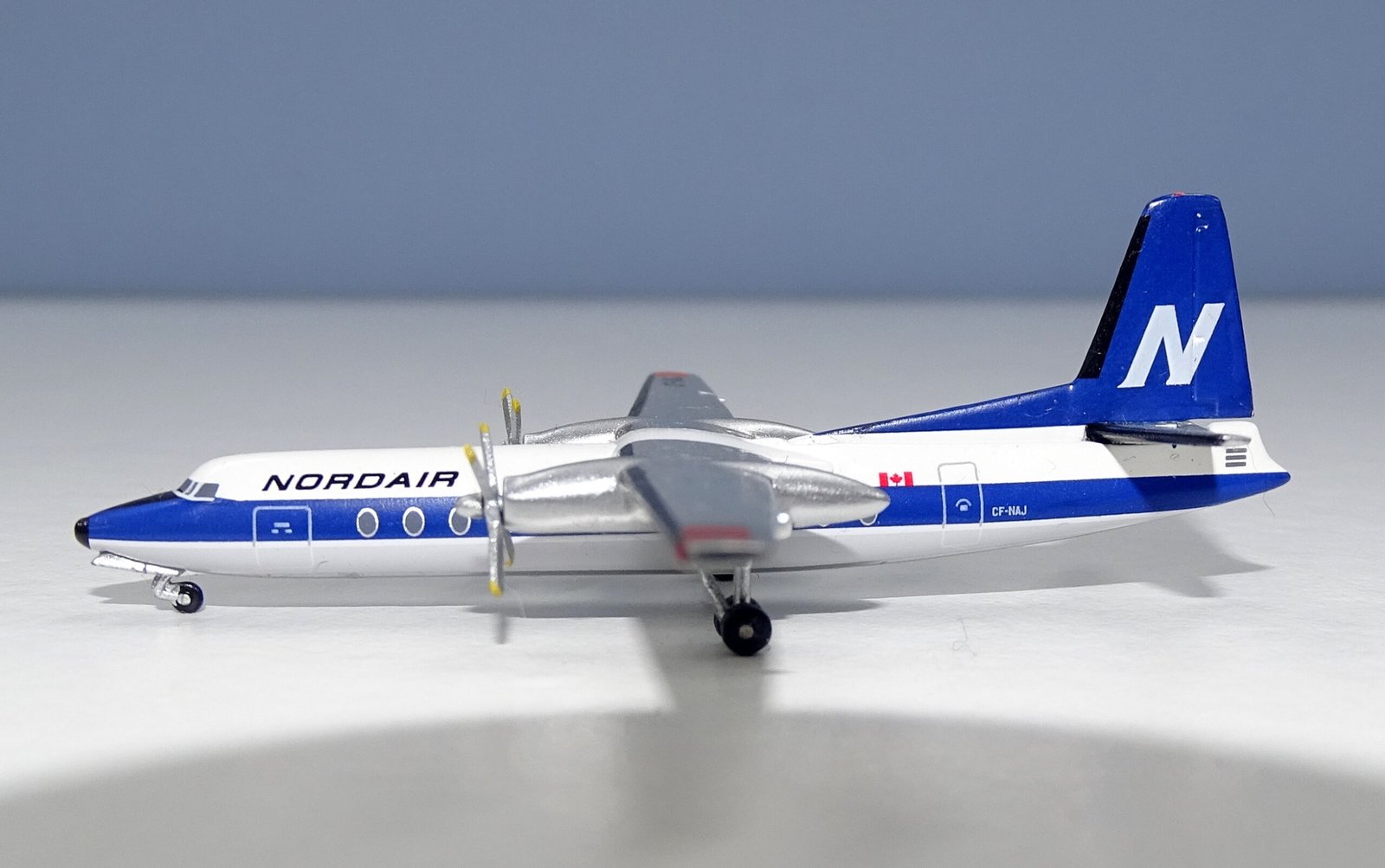 Nordair Fairchild-Hiller FH-227 CF-NAJ Aeroclassics 1:400 Scale Model Airliner