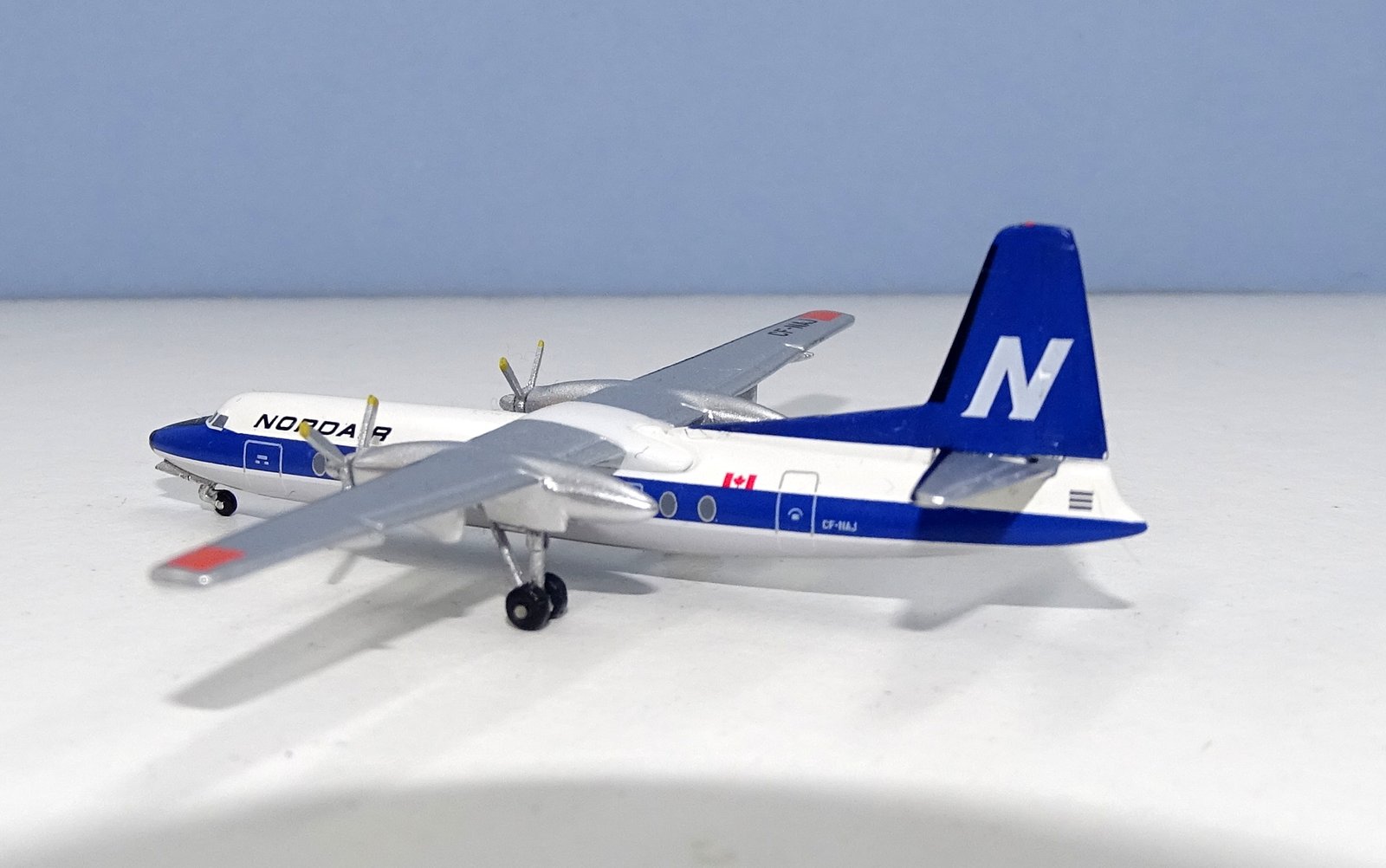 Nordair Fairchild-Hiller FH-227 CF-NAJ Aeroclassics 1:400 Scale Model Airliner