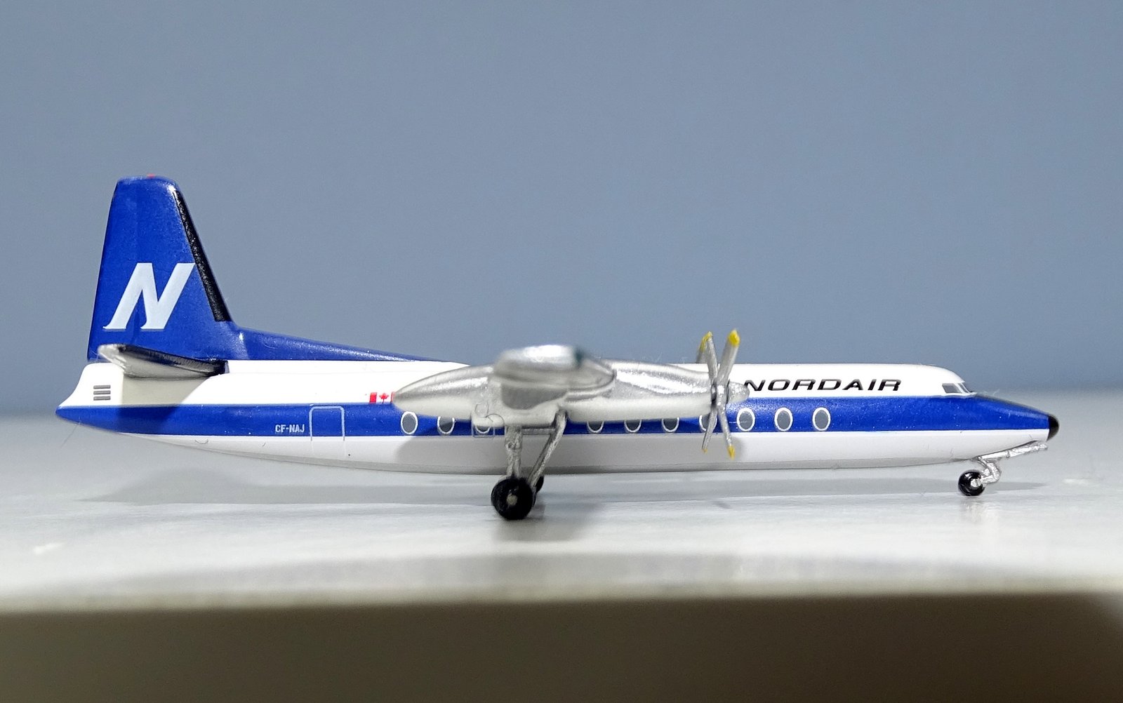 Nordair Fairchild-Hiller FH-227 CF-NAJ Aeroclassics 1:400 Scale Model Airliner
