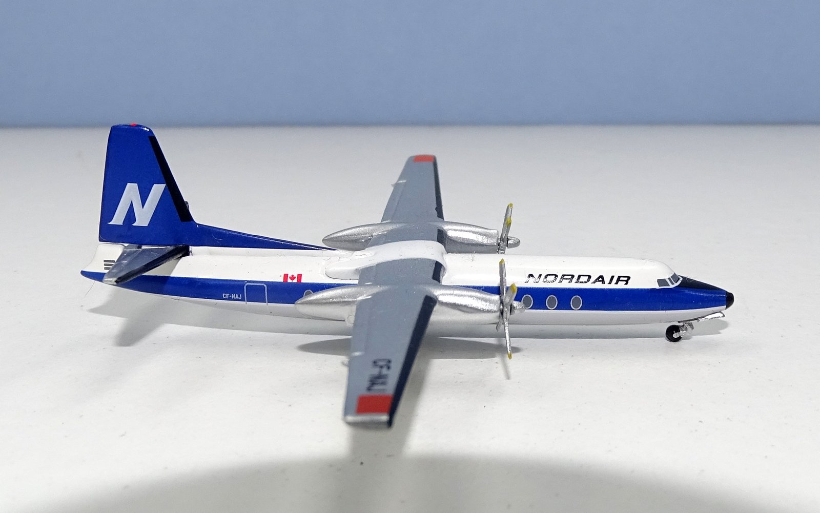 Nordair Fairchild-Hiller FH-227 CF-NAJ Aeroclassics 1:400 Scale Model Airliner