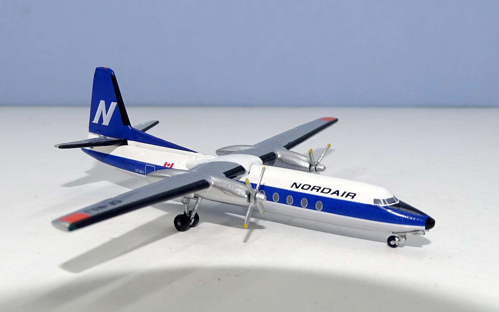 Nordair Fairchild-Hiller FH-227 CF-NAJ Aeroclassics 1:400 Scale Model Airliner