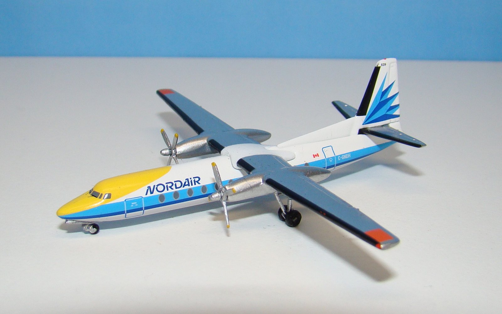 Nordair Fairchild-Hiller FH-227 C-GNDH Aeroclassics 1:400 Scale Model Airliner