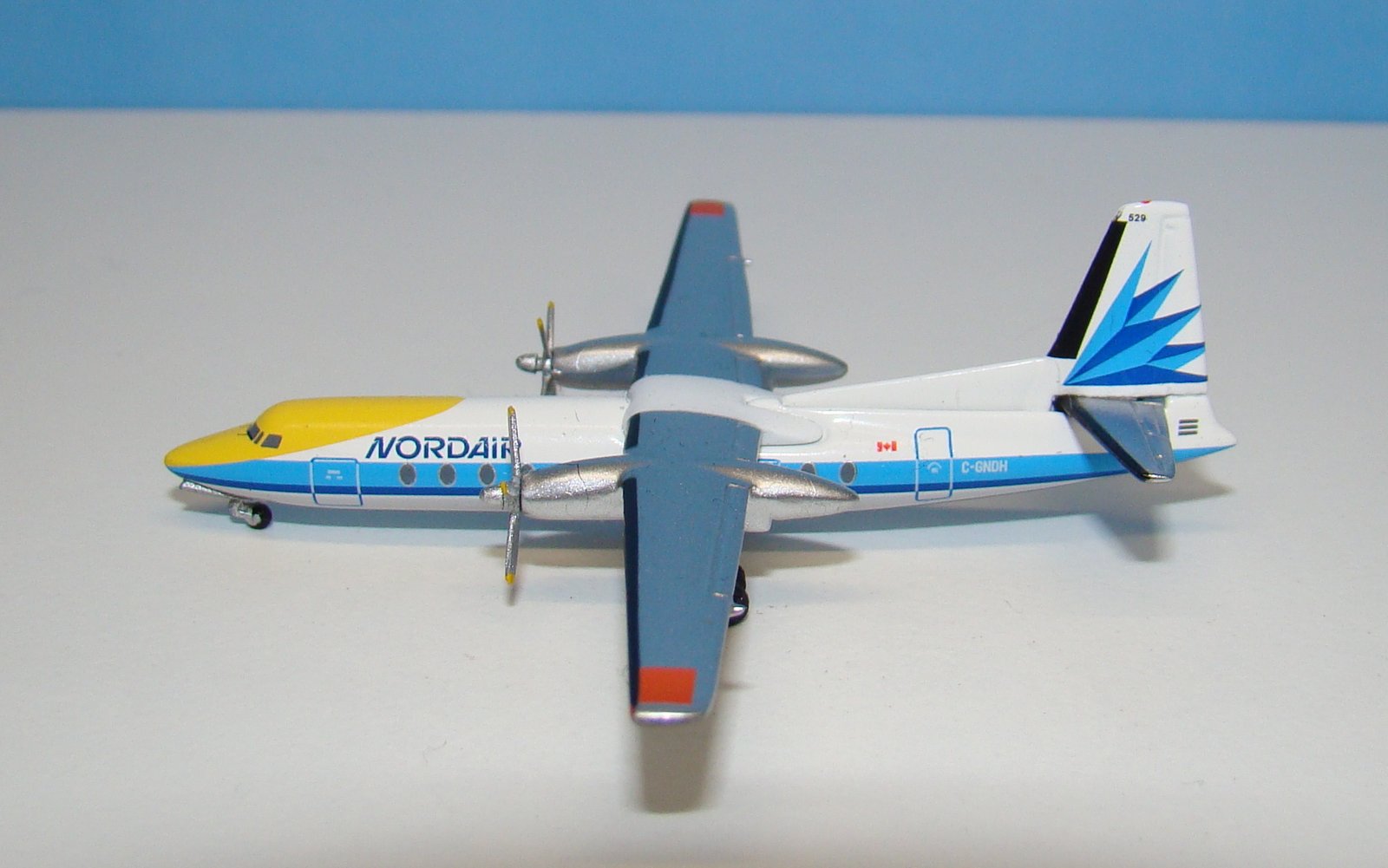 Nordair Fairchild-Hiller FH-227 C-GNDH Aeroclassics 1:400 Scale Model Airliner