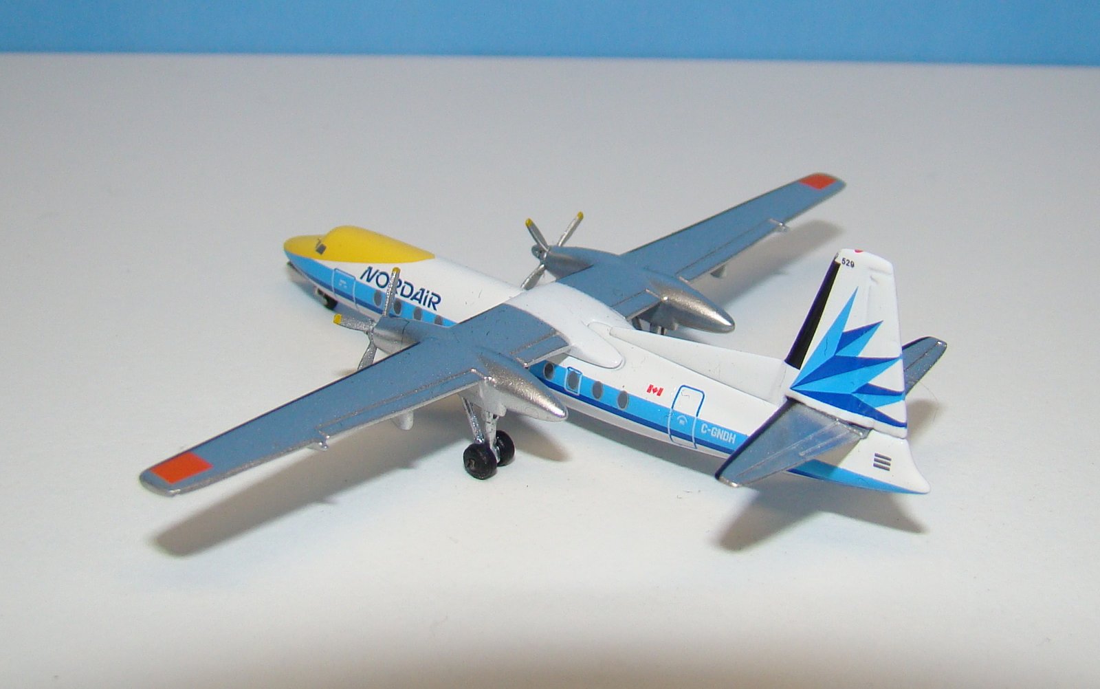 Nordair Fairchild-Hiller FH-227 C-GNDH Aeroclassics 1:400 Scale Model Airliner