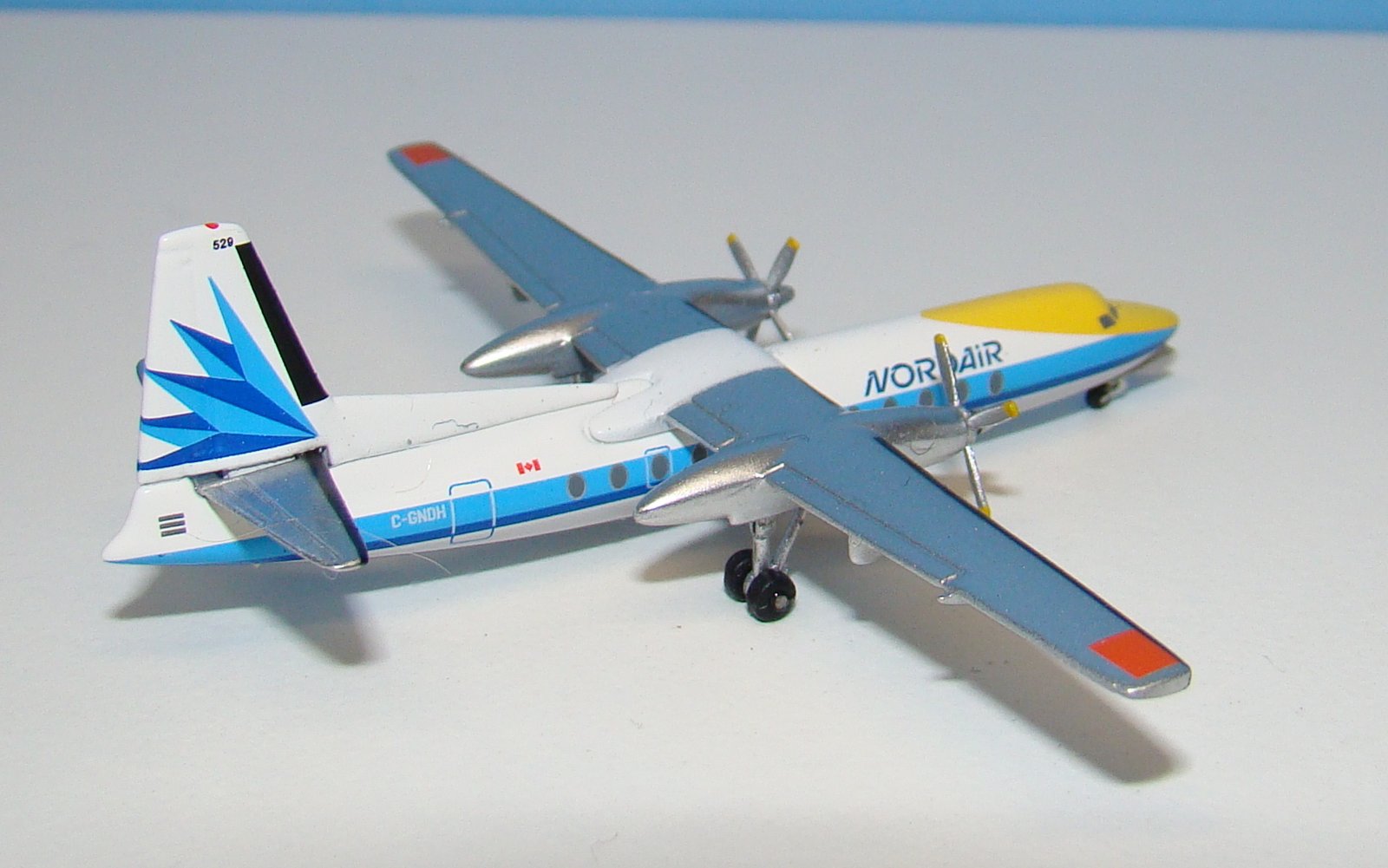 Nordair Fairchild-Hiller FH-227 C-GNDH Aeroclassics 1:400 Scale Model Airliner