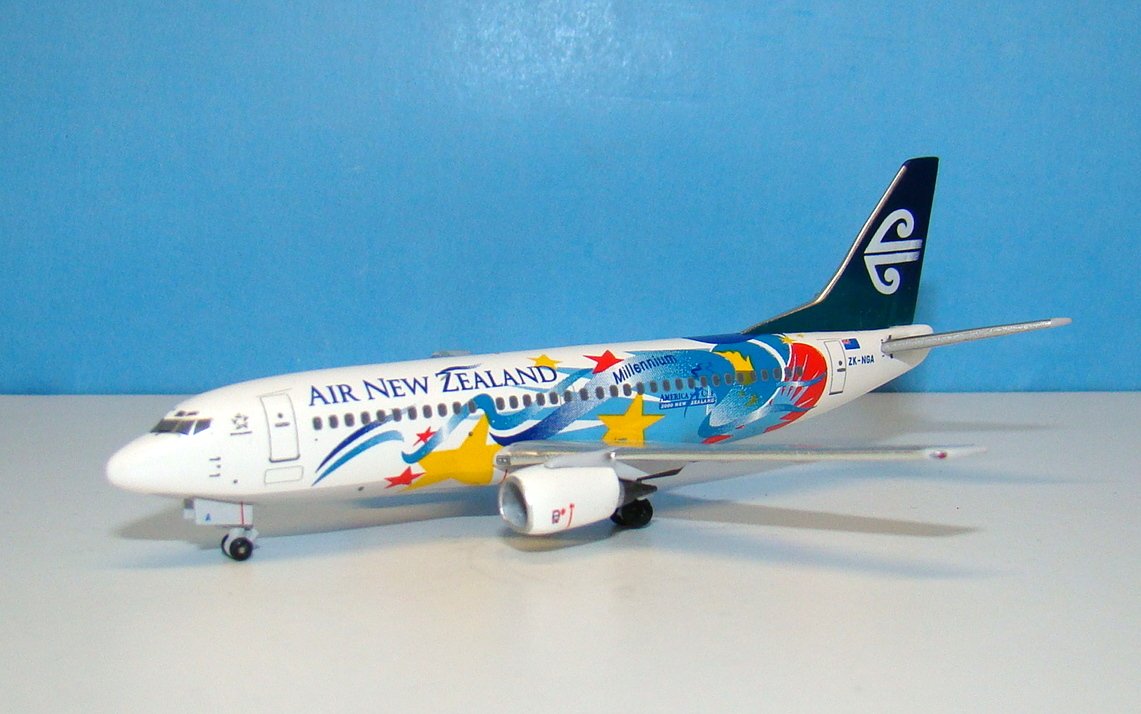 Air New Zealand Boeing 737-33R ZK-NGA Aeroclassics 1:400 Scale Model Airliner
