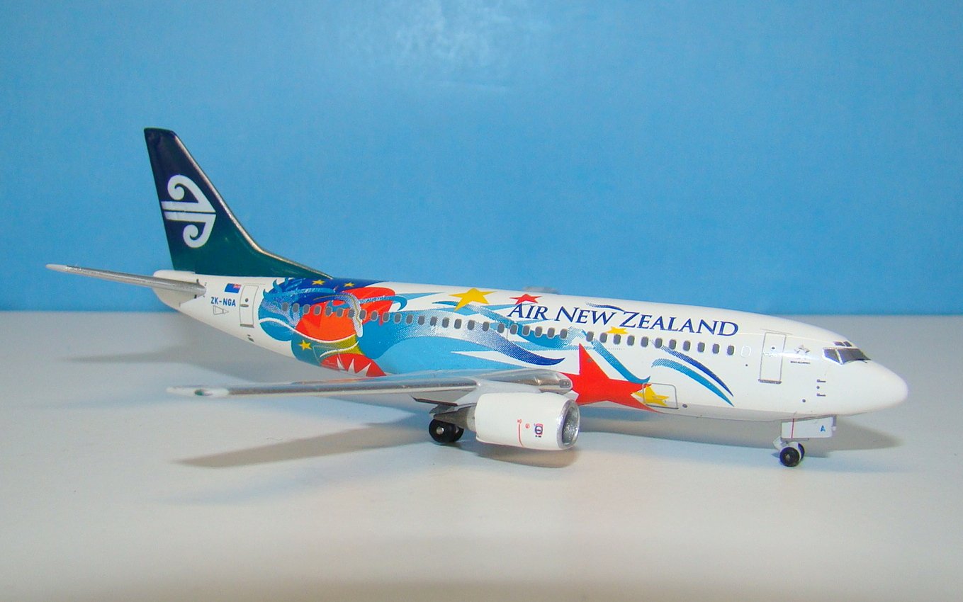 Air New Zealand Boeing 737-33R ZK-NGA Aeroclassics 1:400 Scale Model Airliner