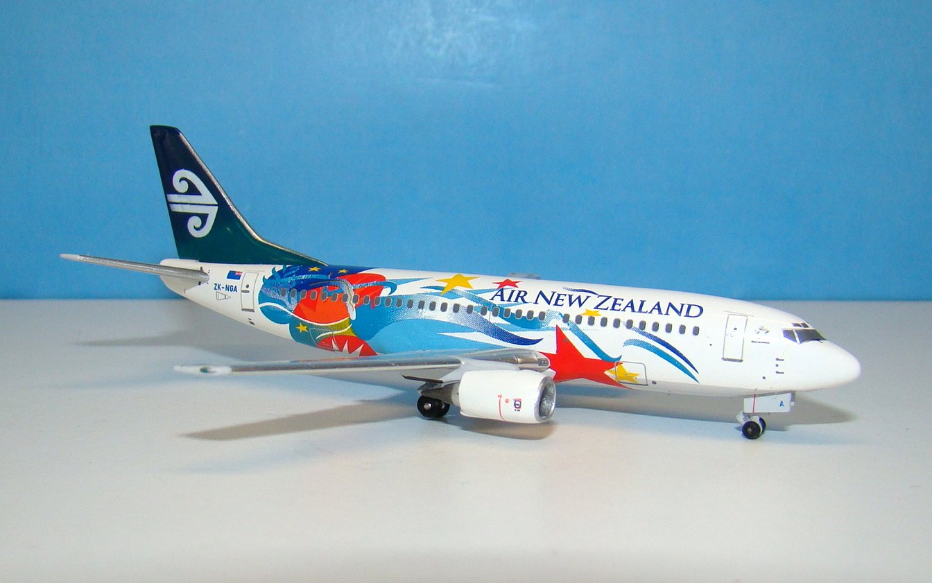 Air New Zealand Boeing 737-33R ZK-NGA Aeroclassics 1:400 Scale Model Airliner