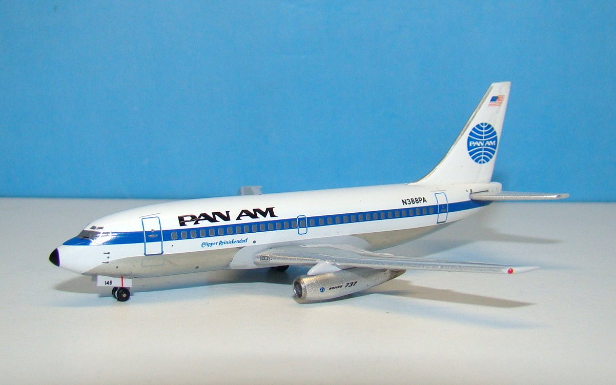 Pan Am Boeing 737-2Q9 Adv N388PA Aeroclassics 1:400 Scale Airliner