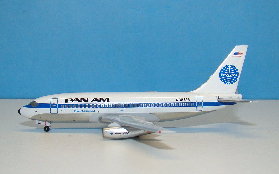 Pan Am Boeing 737-2Q9 Adv N388PA Aeroclassics 1:400 Scale Airliner