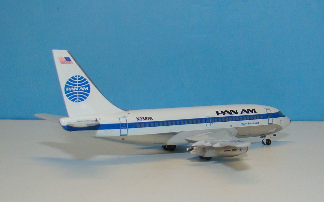 Pan Am Boeing 737-2Q9 Adv N388PA Aeroclassics 1:400 Scale Airliner