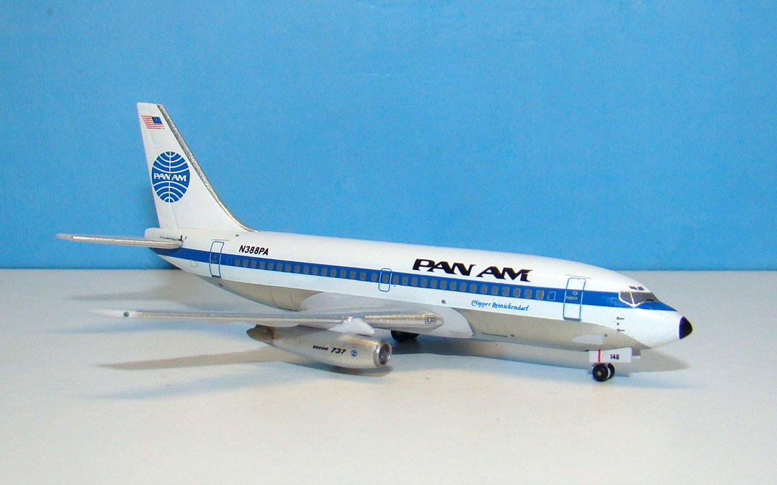 Pan Am Boeing 737-2Q9 Adv N388PA Aeroclassics 1:400 Scale Airliner