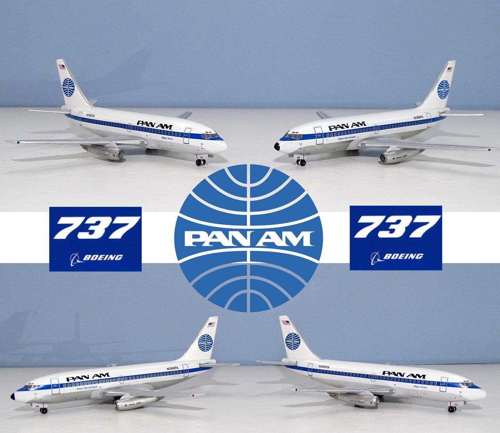 Berlin Fat Alberts: Pan Am 737-200s - YESTERDAY'S AIRLINES