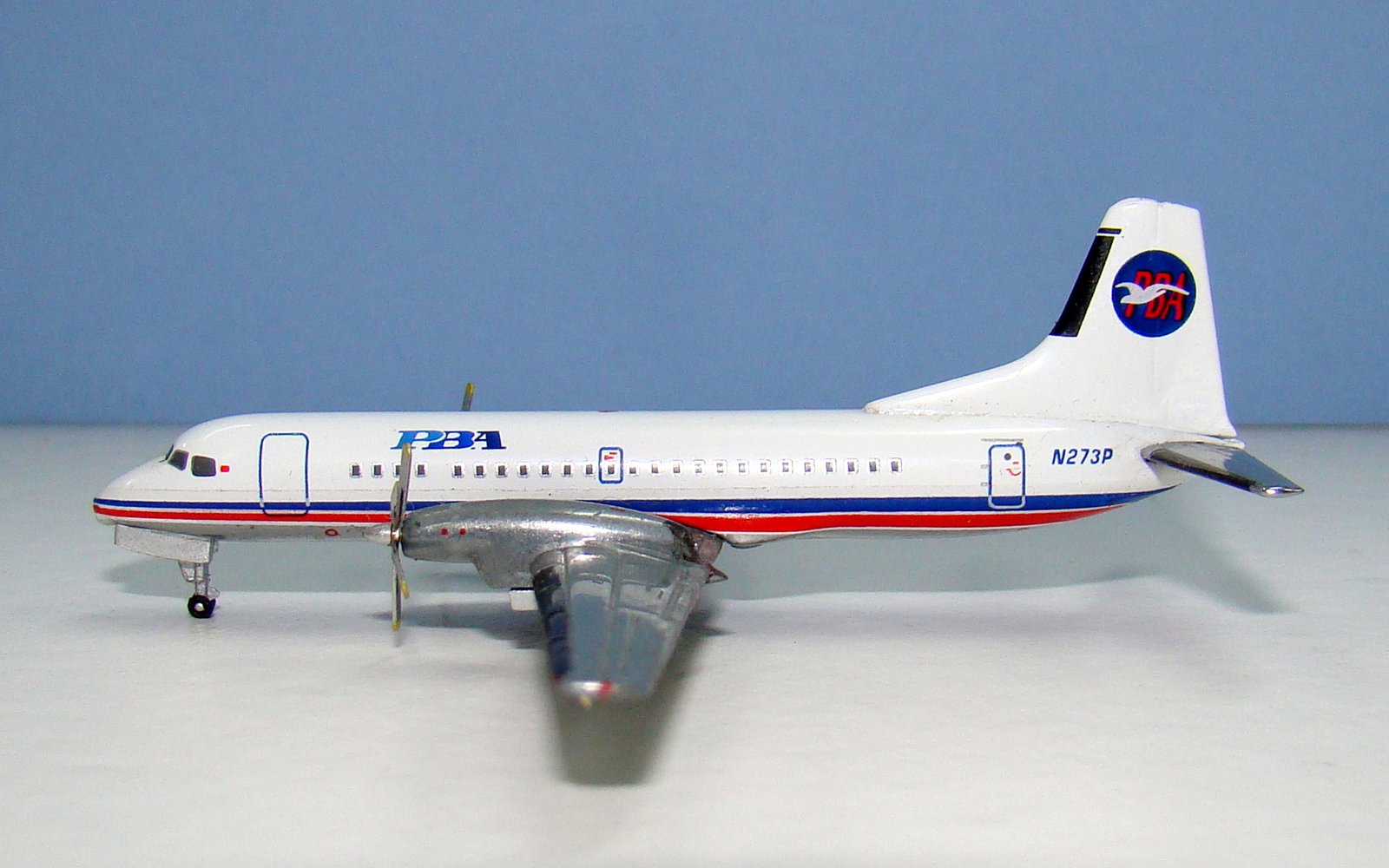 PBA NAMC-YS-11A N273P Gemini Jets 1:400 Scale Model Airliner