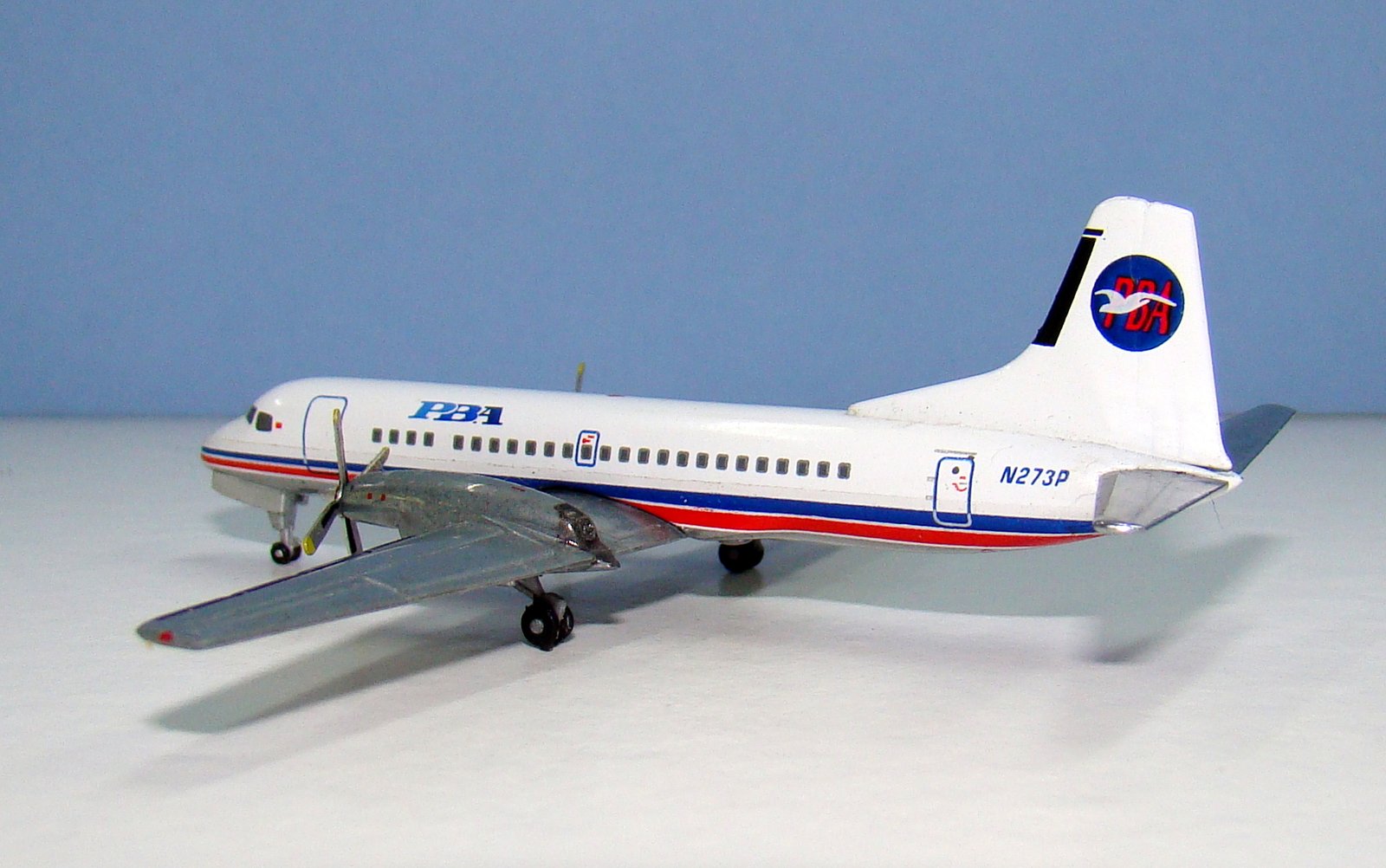 PBA NAMC-YS-11A N273P Gemini Jets 1:400 Scale Model Airliner