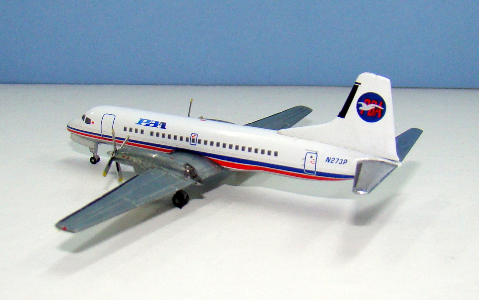 PBA NAMC-YS-11A N273P Gemini Jets 1:400 Scale Model Airliner