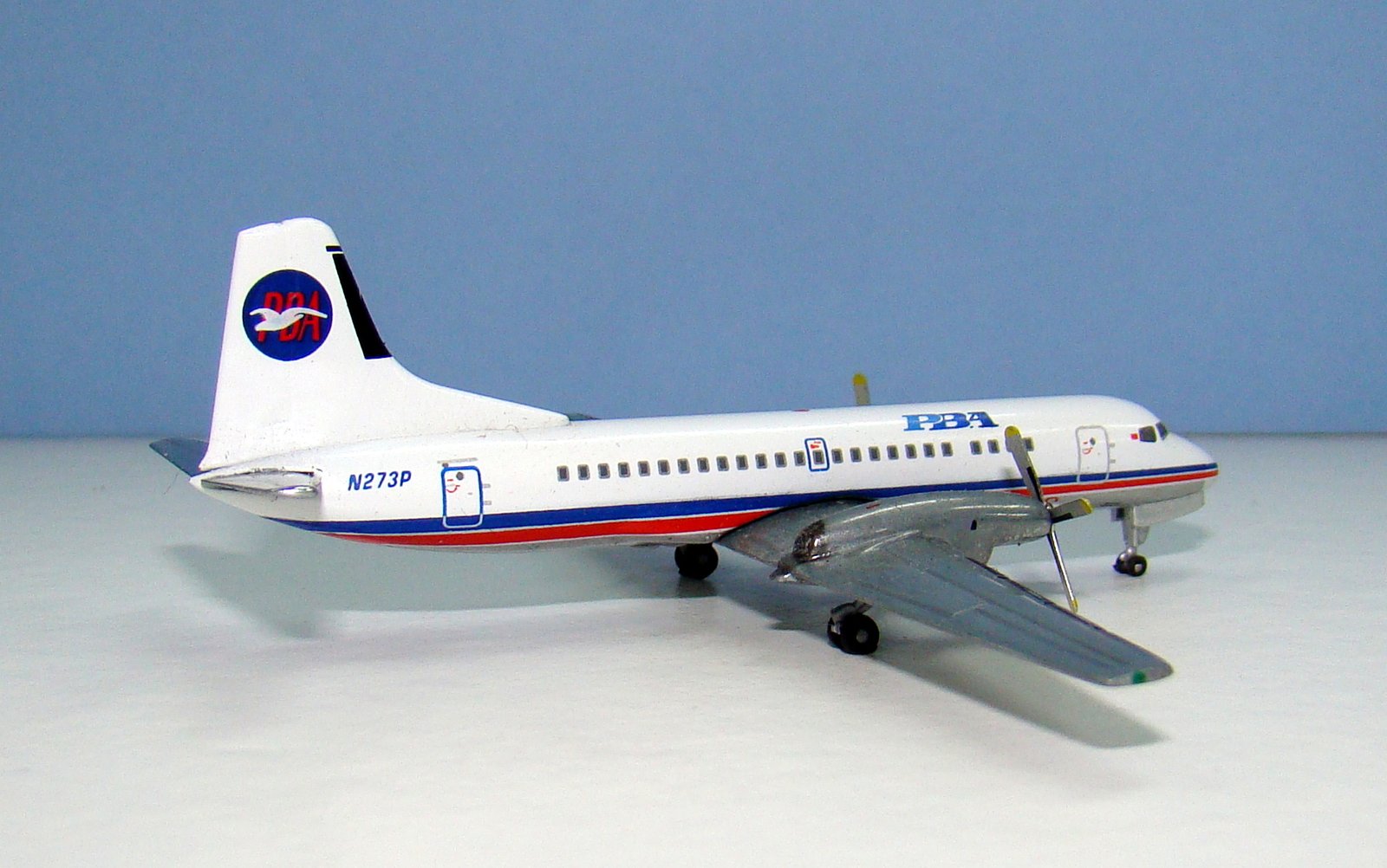PBA NAMC-YS-11A N273P Gemini Jets 1:400 Scale Model Airliner