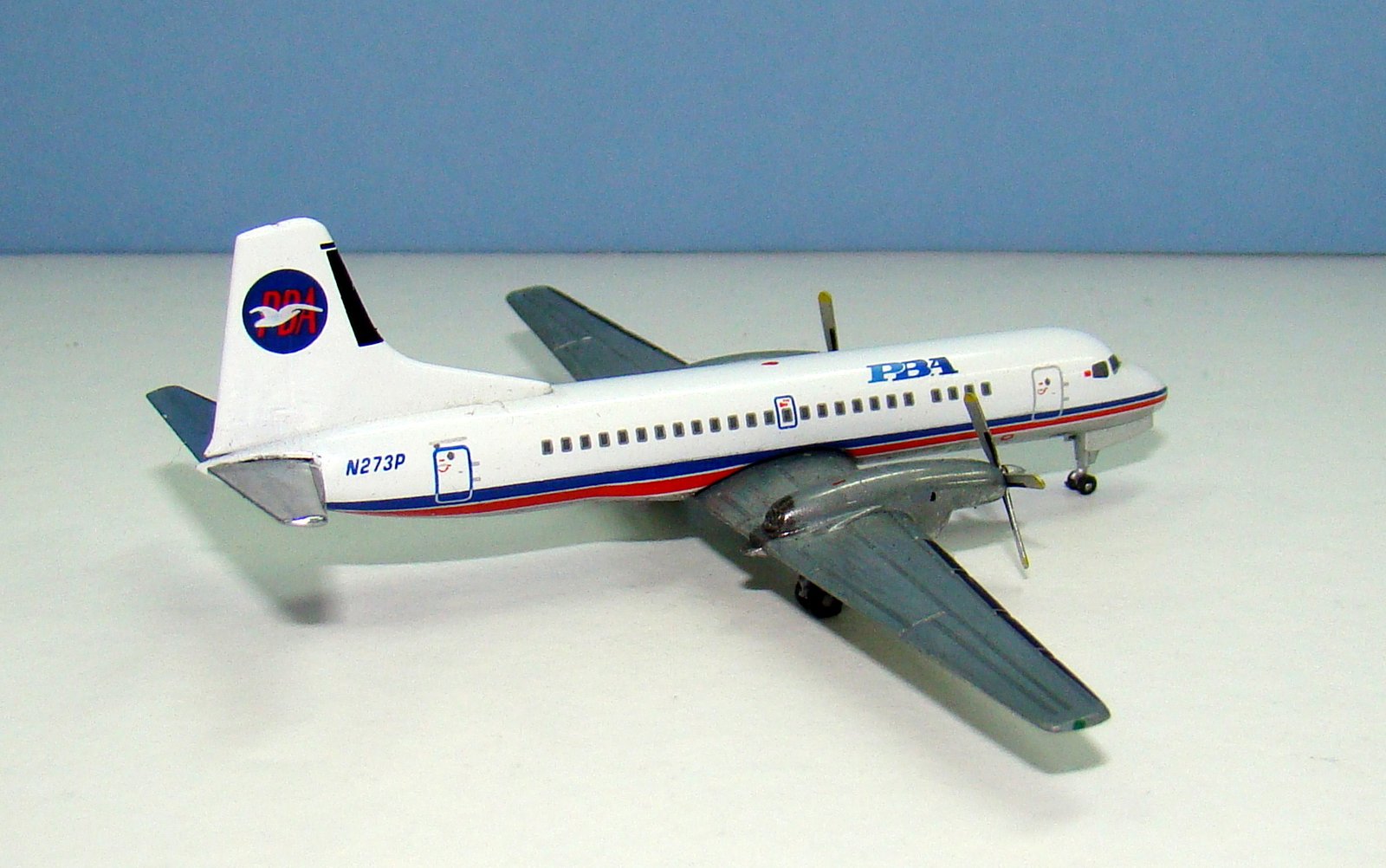 PBA NAMC-YS-11A N273P Gemini Jets 1:400 Scale Model Airliner