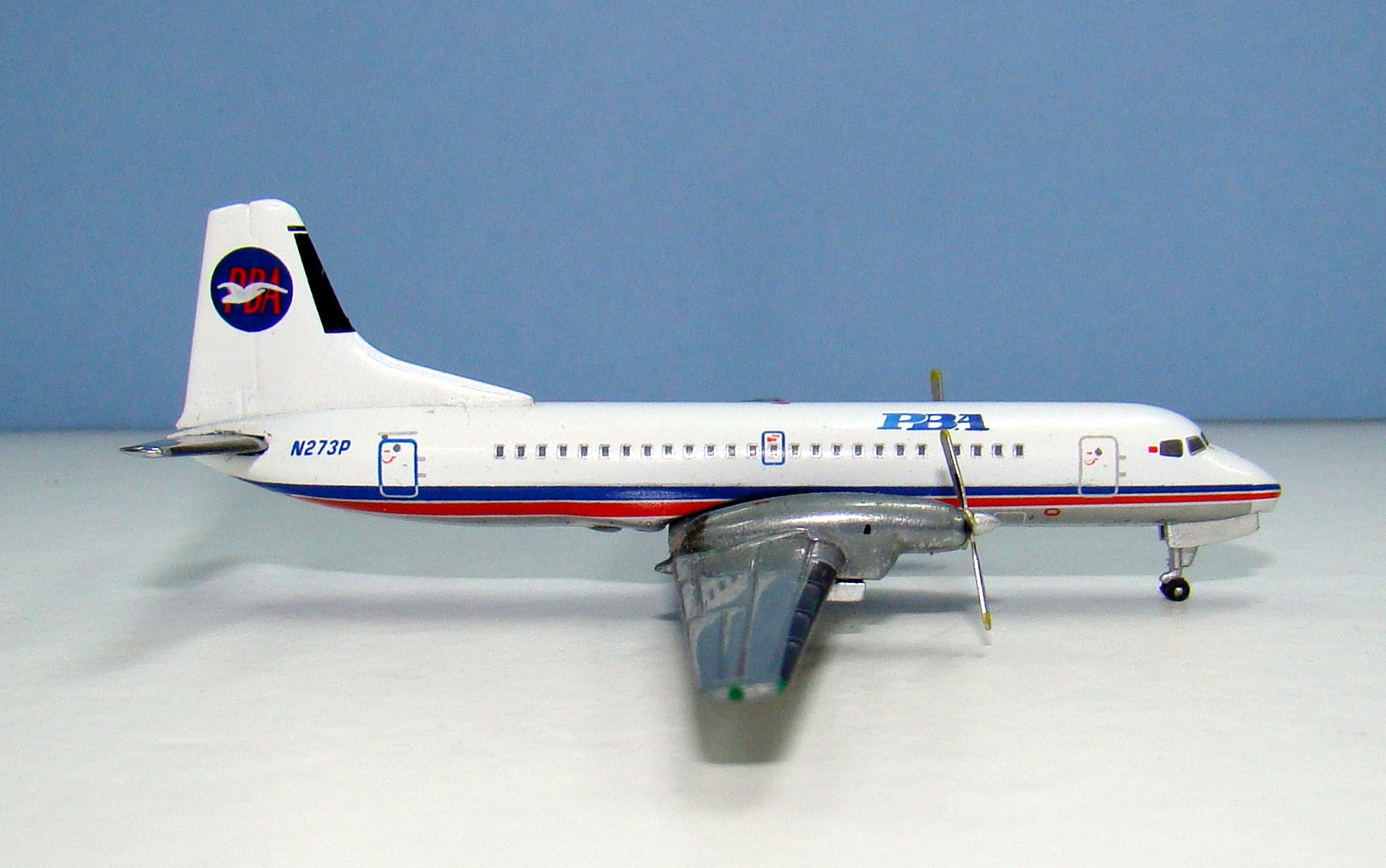 PBA NAMC-YS-11A N273P Gemini Jets 1:400 Scale Model Airliner