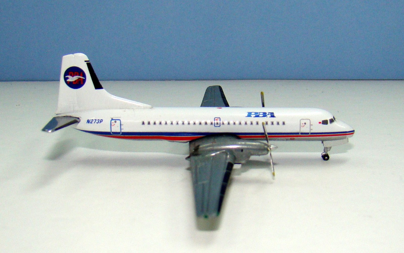 PBA NAMC-YS-11A N273P Gemini Jets 1:400 Scale Model Airliner