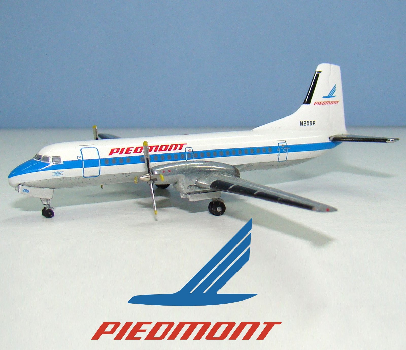 航空機模型 YS-11,YS-11A,FOKKER50 Cherry Blossom Pacemakers: Piedmont YS-11s - YESTERDAY'S AIRLINES
