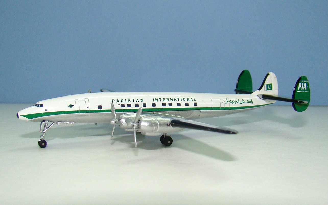 PIA Lockheed L-1049H Super Constellation AP-AJZ Aeroclassics 1:400 Scale Model Airliner