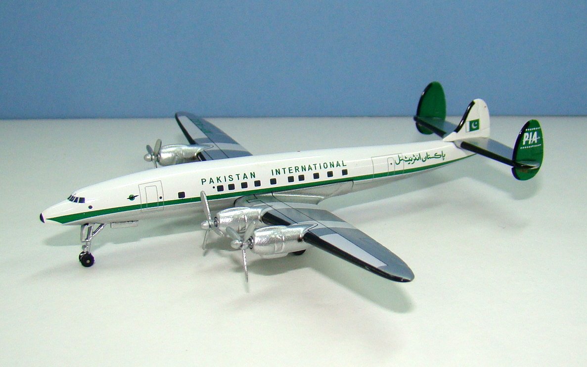 PIA Lockheed L-1049H Super Constellation AP-AJZ Aeroclassics 1:400 Scale Model Airliner