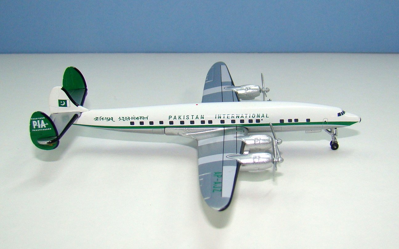 PIA Lockheed L-1049H Super Constellation AP-AJZ Aeroclassics 1:400 Scale Model Airliner