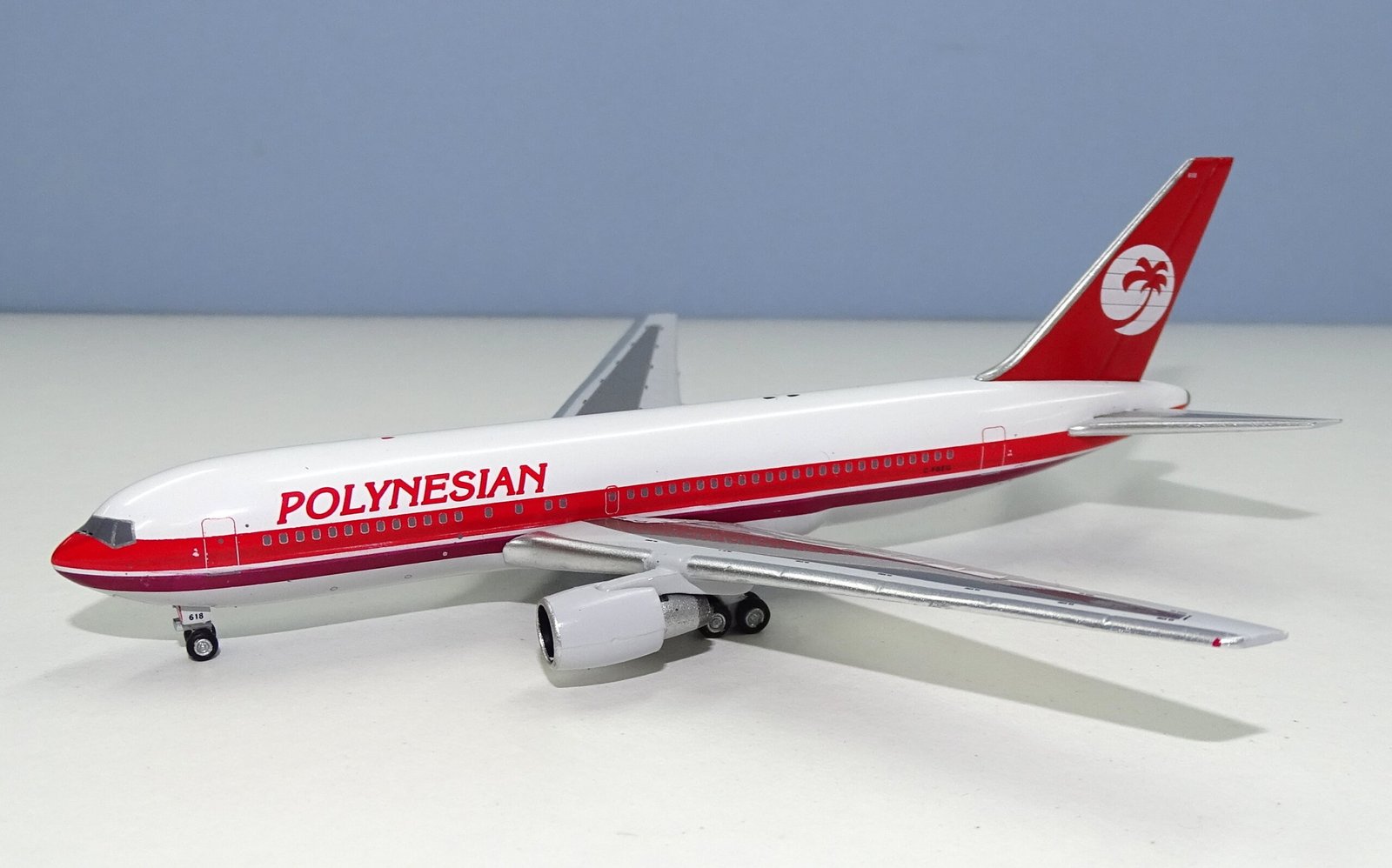 Polynesian Airlines Boeing 767-233ER C-FBEG Aeroclassics 1:400 Scale Model Airliner