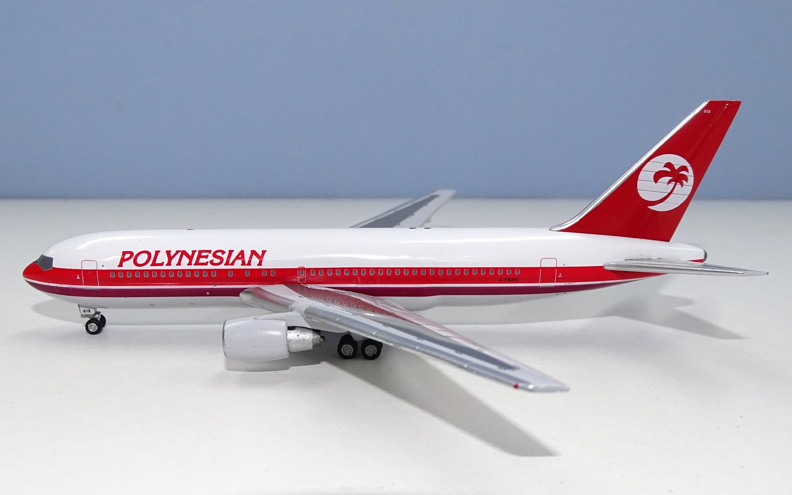 Polynesian Airlines Boeing 767-233ER C-FBEG Aeroclassics 1:400 Scale Model Airliner