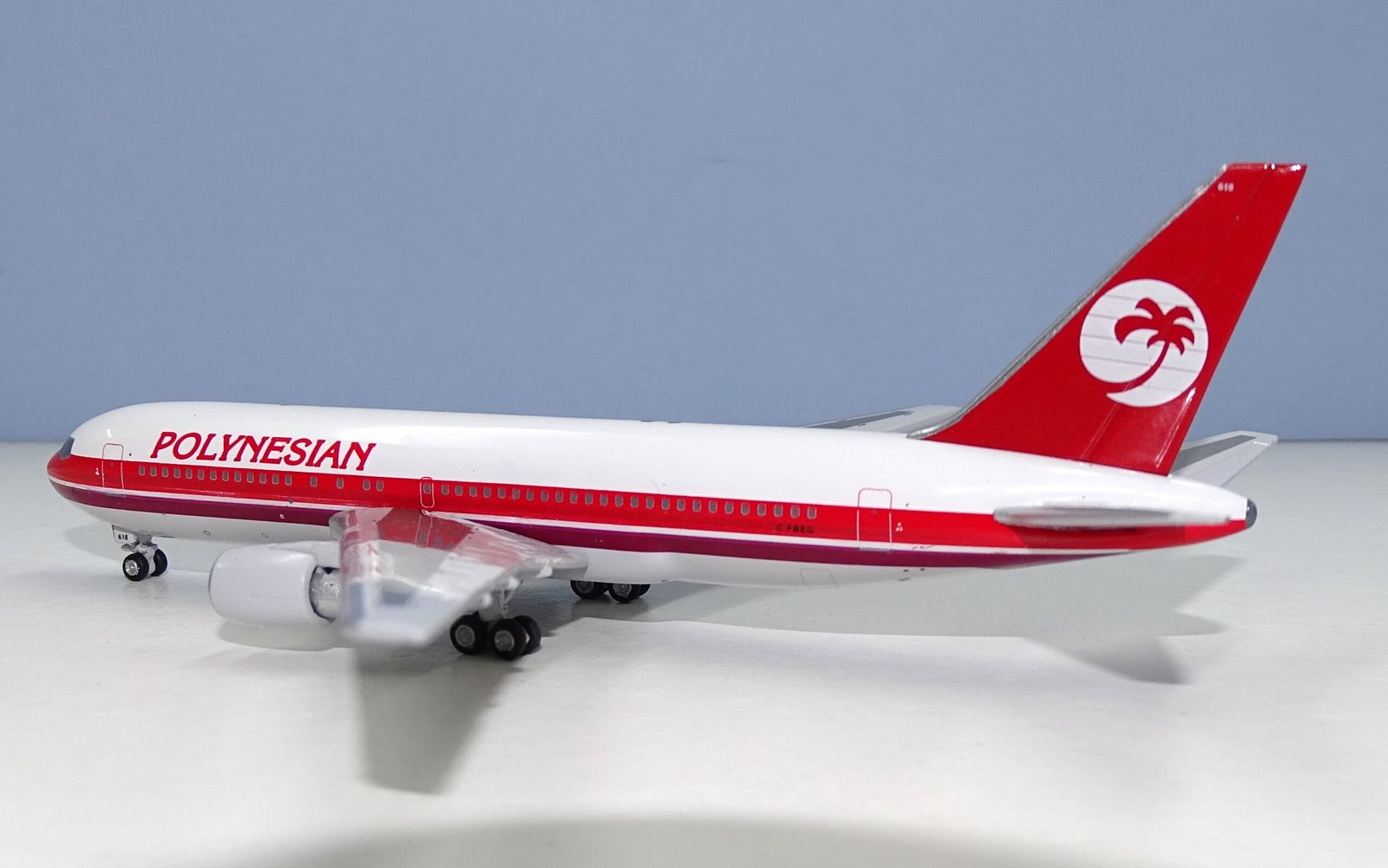 Polynesian Airlines Boeing 767-233ER C-FBEG Aeroclassics 1:400 Scale Model Airliner