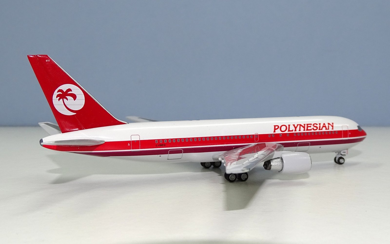 Polynesian Airlines Boeing 767-233ER C-FBEG Aeroclassics 1:400 Scale Model Airliner