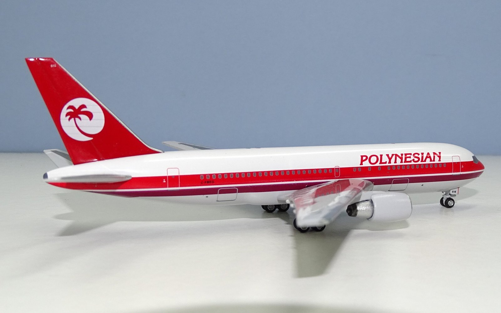 Polynesian Airlines Boeing 767-233ER C-FBEG Aeroclassics 1:400 Scale Model Airliner
