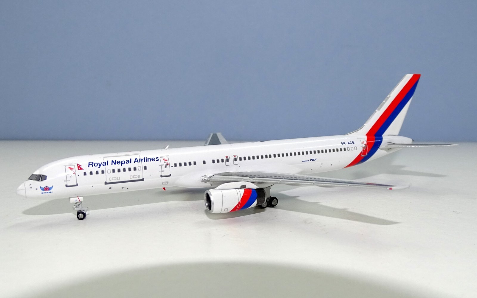 Royal Nepal Airlines Boeing 757-200M 9N-ACB by NG Models 1:400 Scale