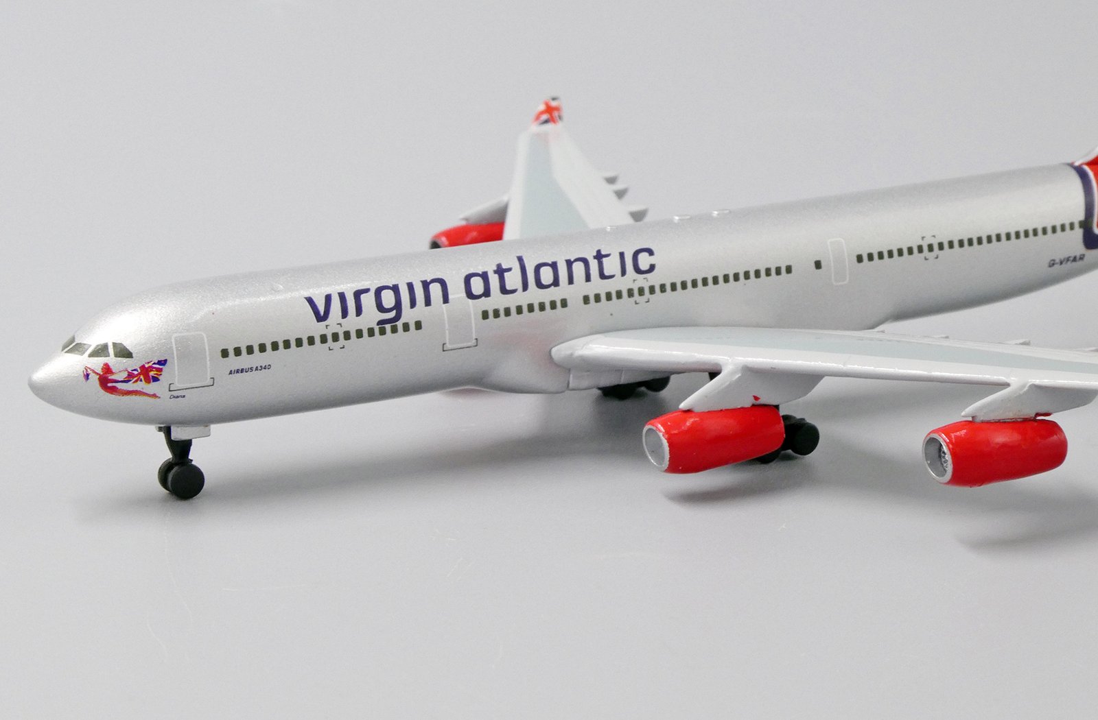Virgin Atlantic Airbus A340-300 G-VFAR Sonic Wings 1:400 Scale