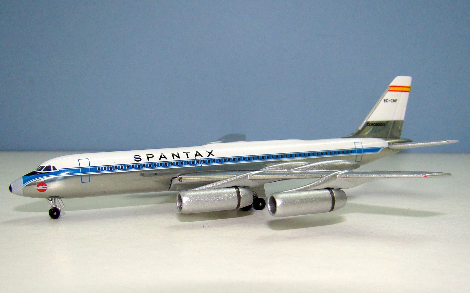 Spantax Convair CV-990-30-A-6 EC-CNF Aeroclassics 1:400 Scale Model Airline