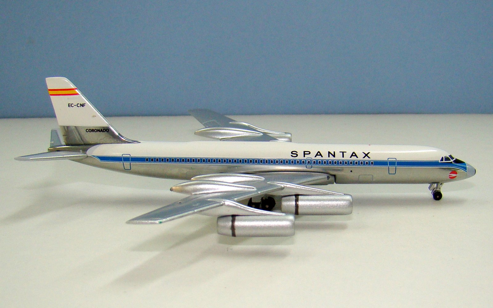 Spantax Convair CV-990-30-A-6 EC-CNF Aeroclassics 1:400 Scale Model Airline