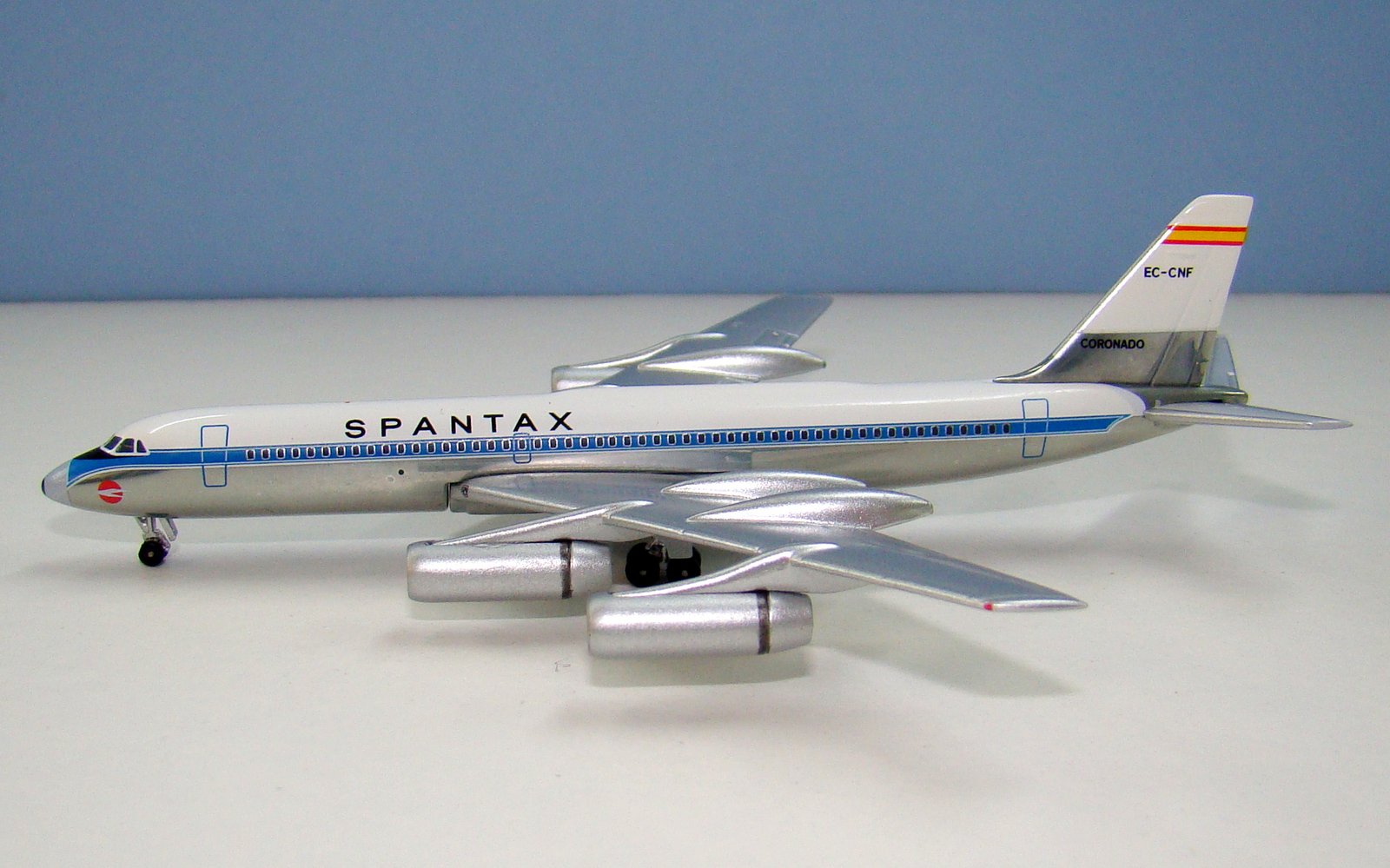Spantax Convair CV-990-30-A-6 EC-CNF Aeroclassics 1:400 Scale Model Airline