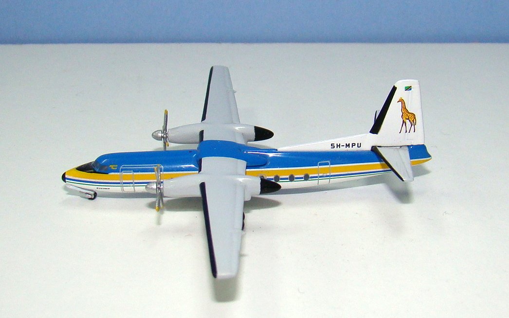 Air Tanzania Fokker F27-600 5H-MPU Aeroclassics 1:400 Scale Model Airliner