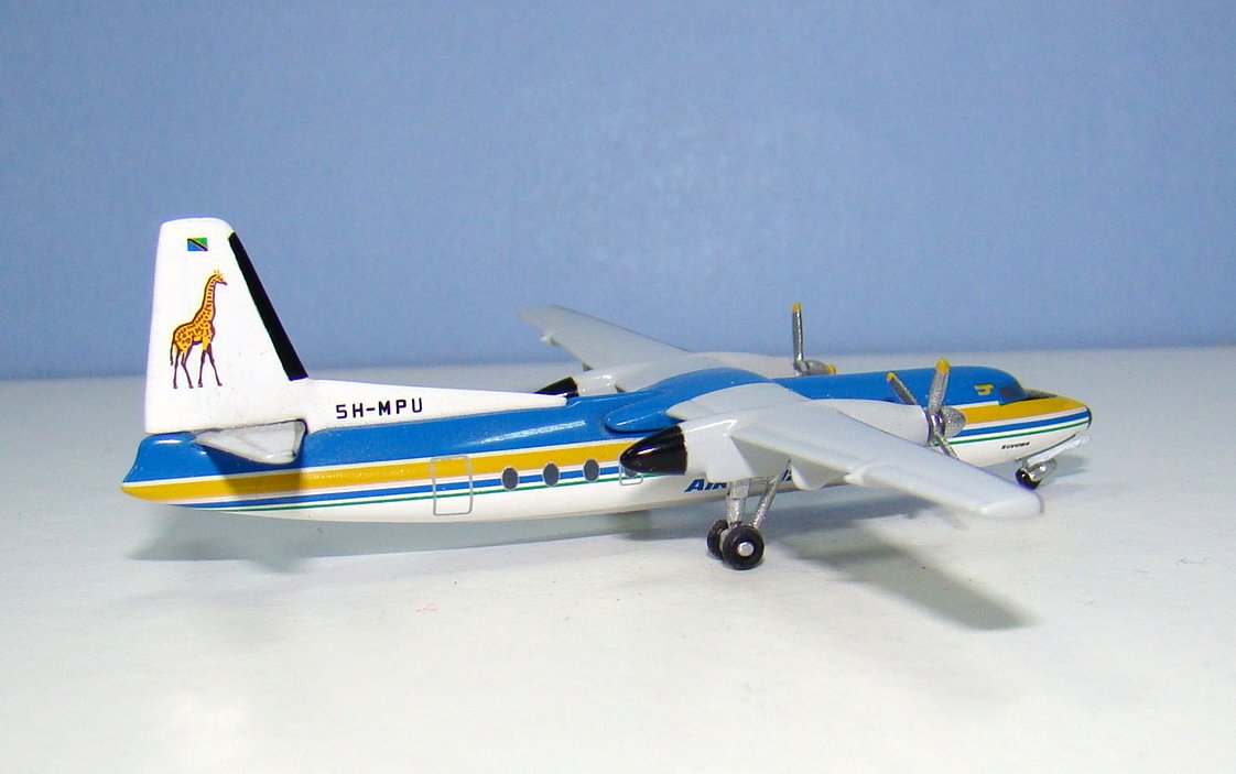 Air Tanzania Fokker F27-600 5H-MPU Aeroclassics 1:400 Scale Model Airliner