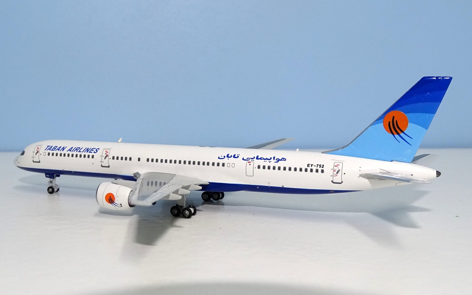 Taban Airlines Boeing 757-2Q8 EY-752 by NG Models