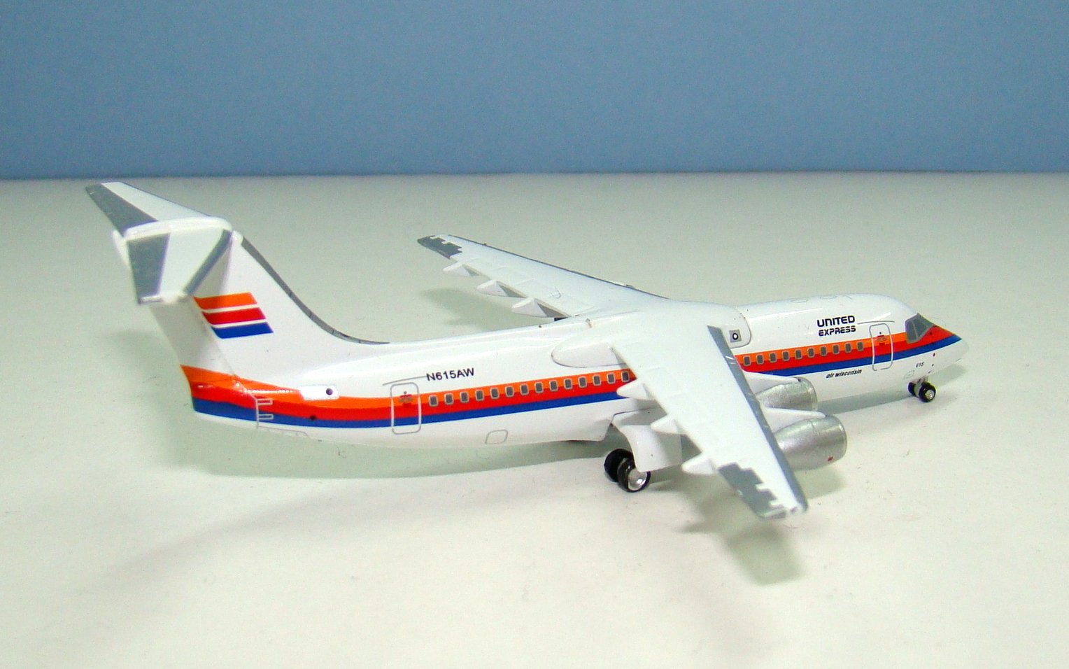 Air Wisconsin BAE 146-300 N615AW Jet-X 1:400 Scale Airliner