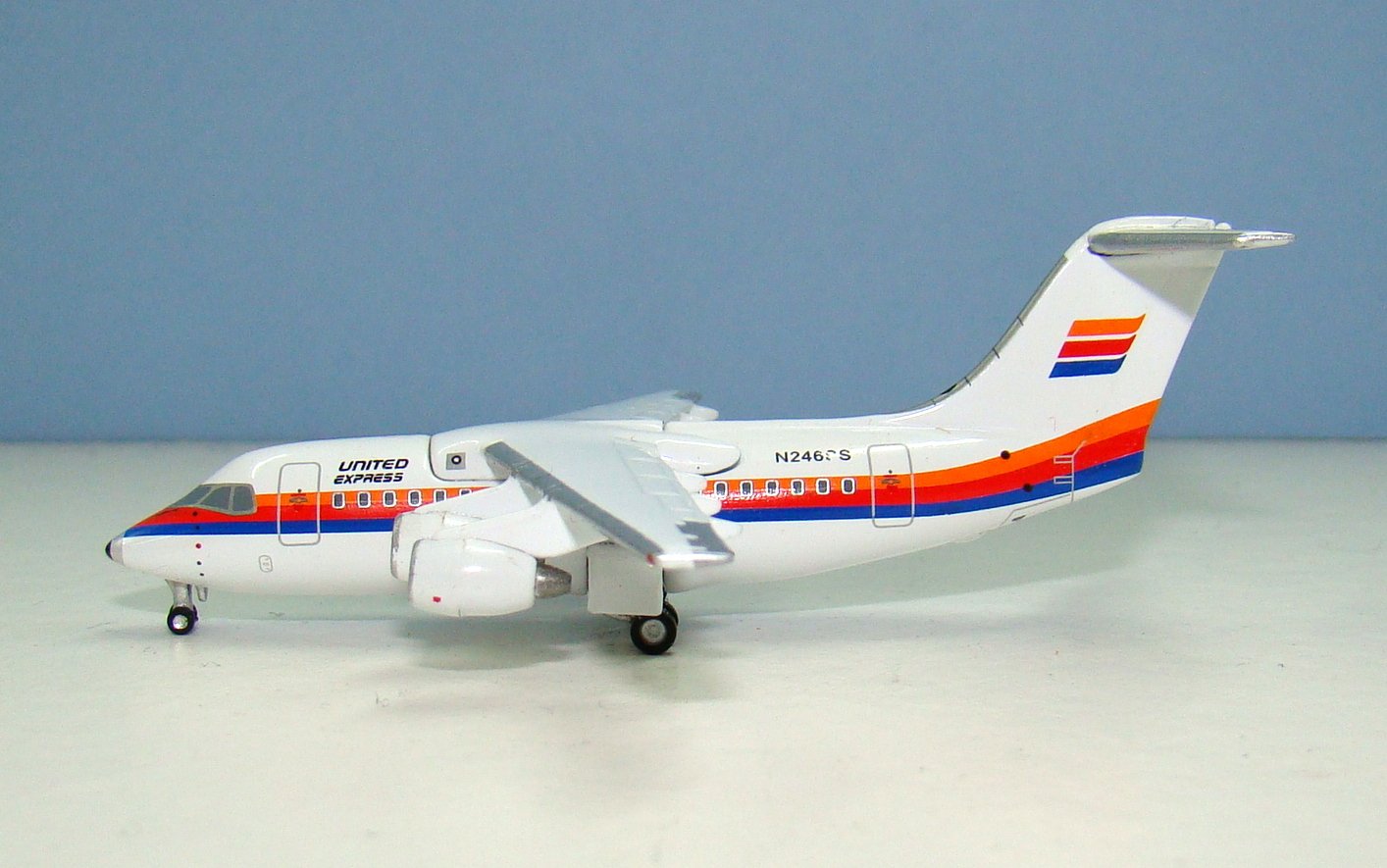 Air Wisconsin (former Aspen Airways) BAE 146-100 N246SS Jet-X 1:400 Scale Airliner