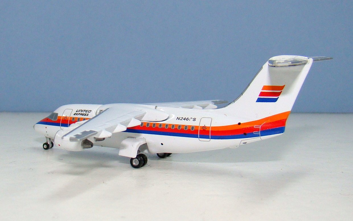 Air Wisconsin (former Aspen Airways) BAE 146-100 N246SS Jet-X 1:400 Scale Airliner
