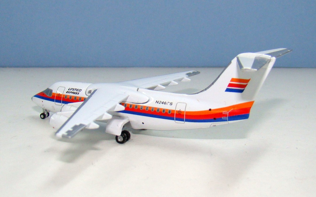 Air Wisconsin (former Aspen Airways) BAE 146-100 N246SS Jet-X 1:400 Scale Airliner